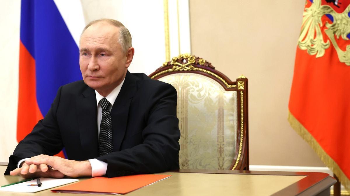 El presidente de Rusia, Vladimir Putin, en una foto de archivo.