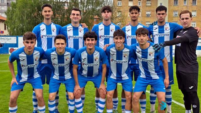 Imagen de un once inicial de la JD Somorrostro esta temporada / JD Somorrostro