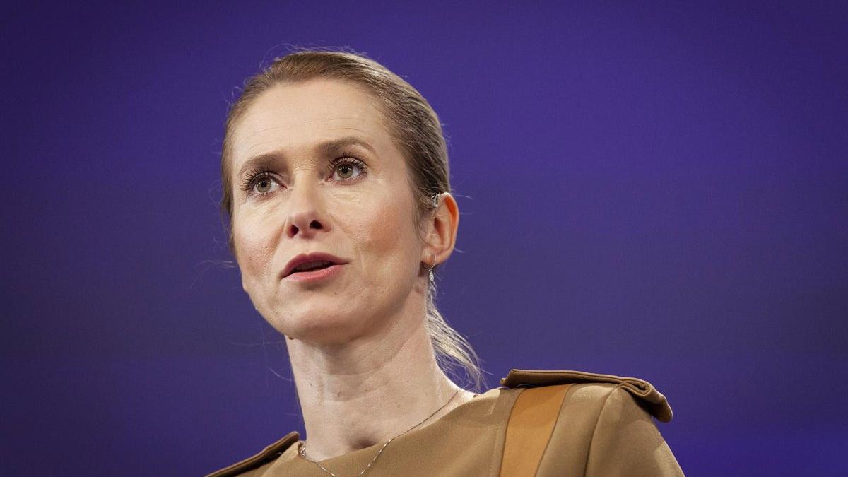 Kaja Kallas, alta representante de la Unión Europea para Asuntos Exteriores