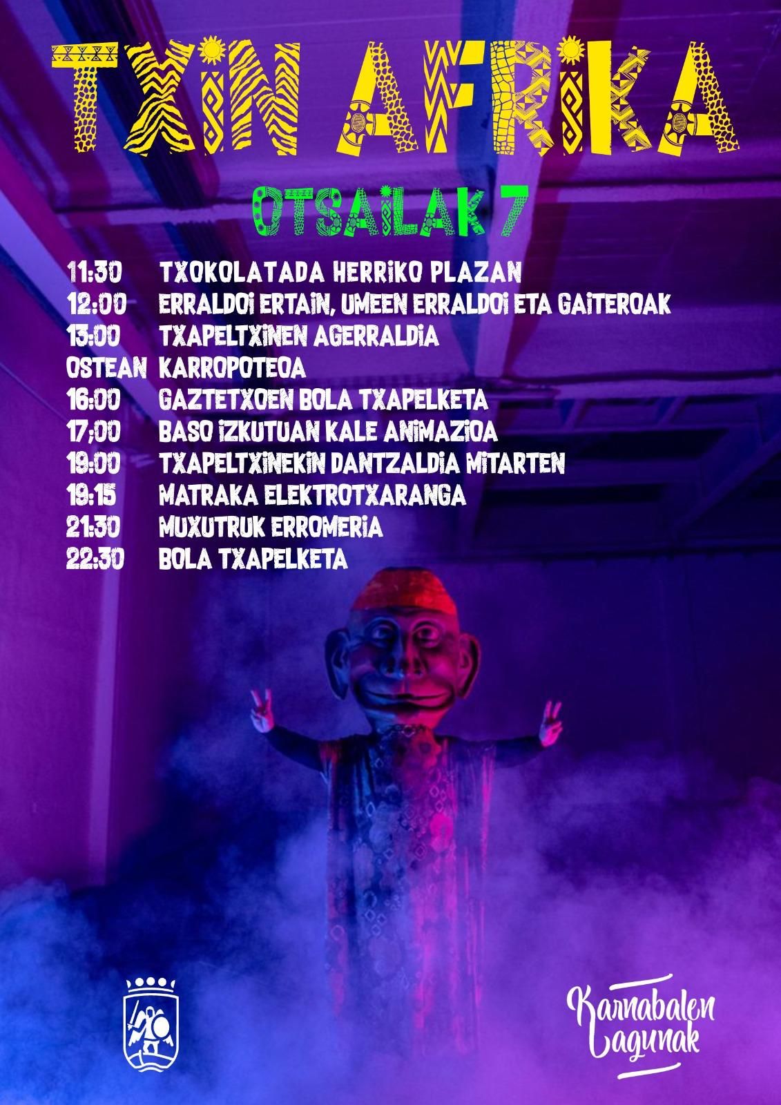 Programa completo de la jornada del 7 de febrero.