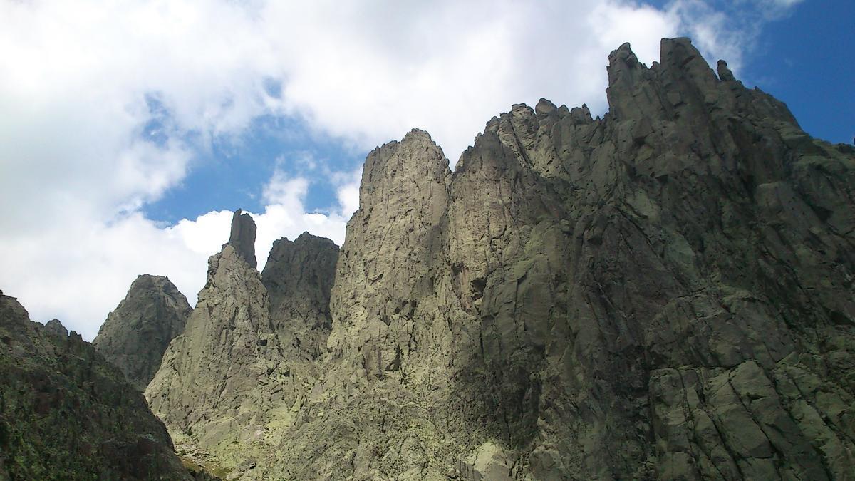 Vista de Los Galayos, en la Sierra de Gredos