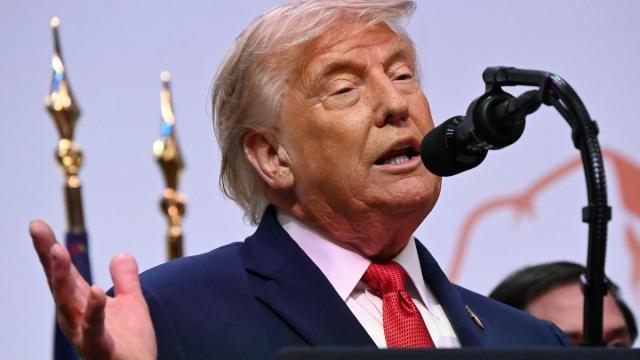 Trump interviene en la cumbre del G7.