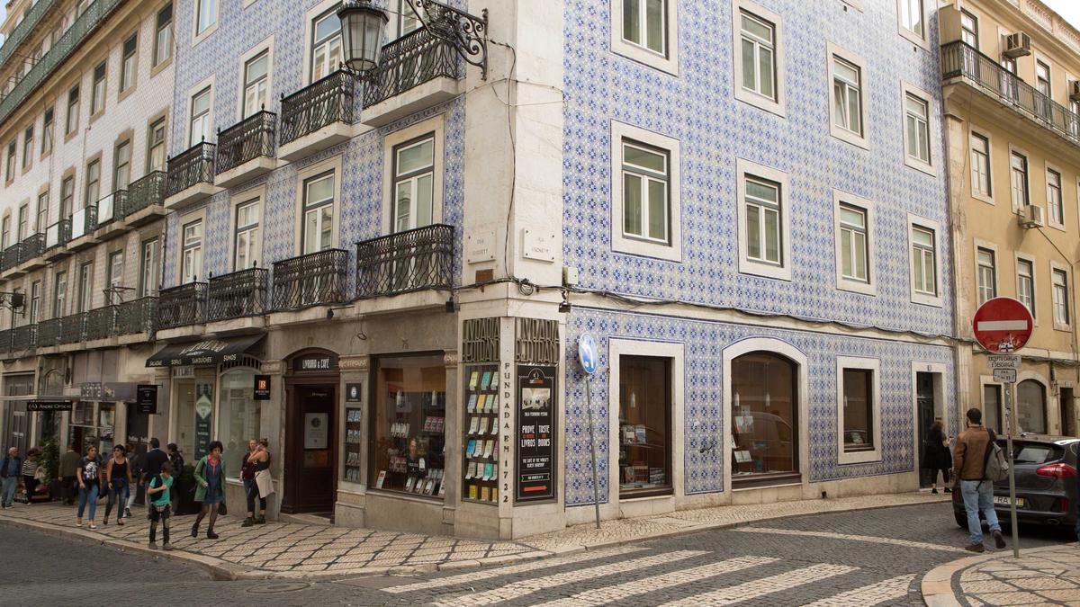 Librería Bertrand, un icono en Lisboa.