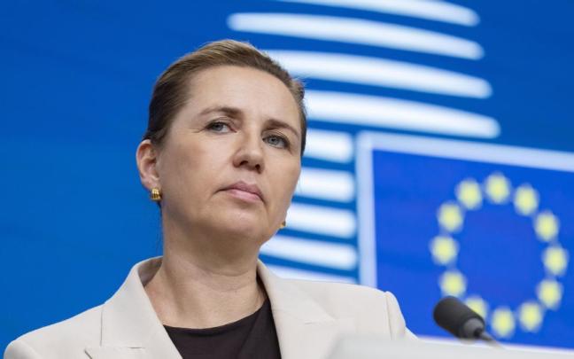 La primera ministra danesa, Mette Frederiksen