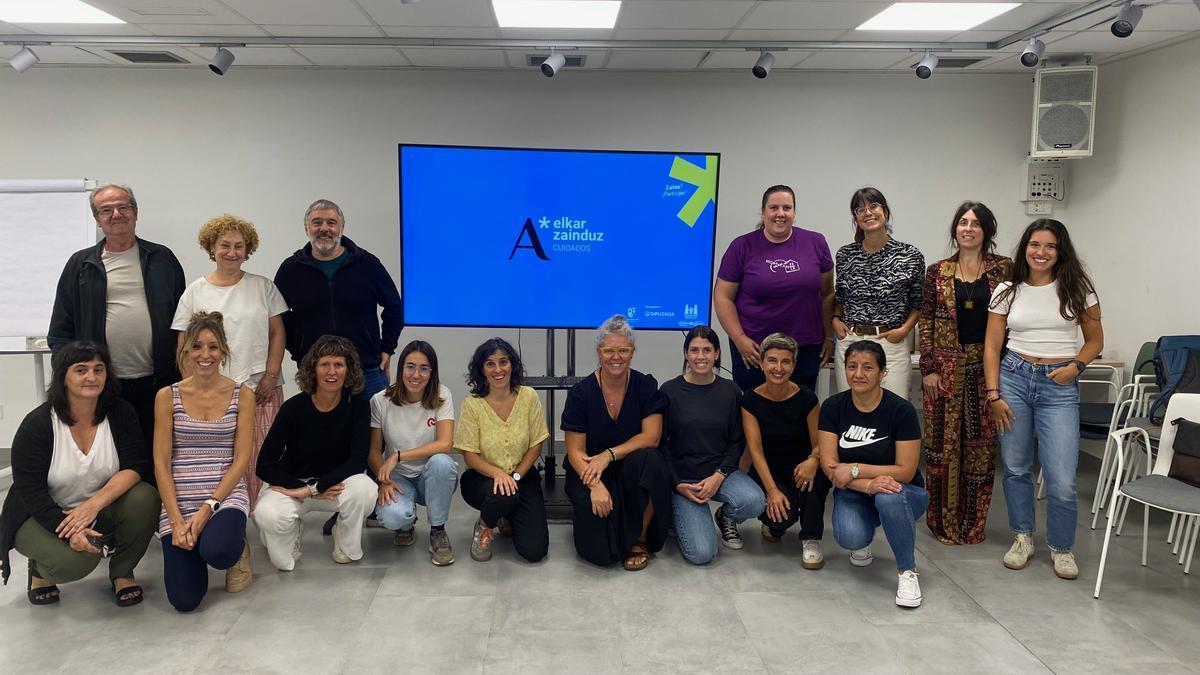 Integrantes de la mesa de cuidados