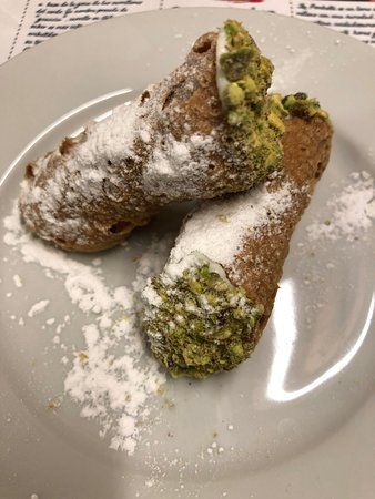 Cannoli de pistacho de Casa Leotta