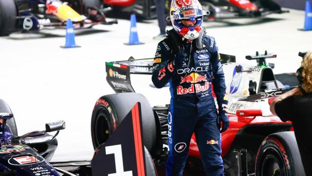 Max Verstappen, en Singapur