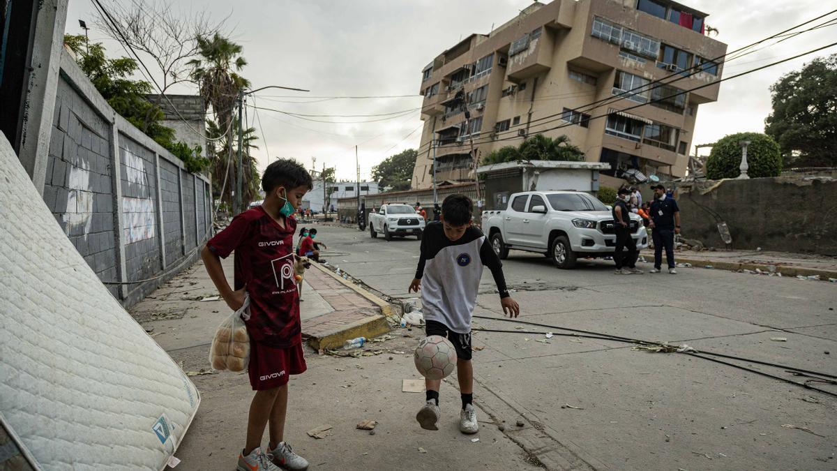 Los niños son el colectivo más afectado por las consecuencias de los seísmos