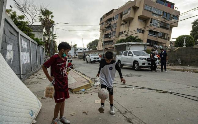 Los niños son el colectivo más afectado por las consecuencias de los seísmos
