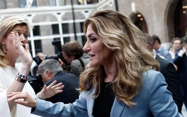 La turco-neerlandesa Dilan Yesilgöz, cabeza de lista del VVD en los comicios.