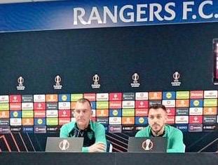 Aitor Paredes en rueda de prensa esta rarde en Glasgow de cara al partido de mañana Aitor Paredes en rueda de prensa esta rarde en Glasgow de cara al partido de mañana