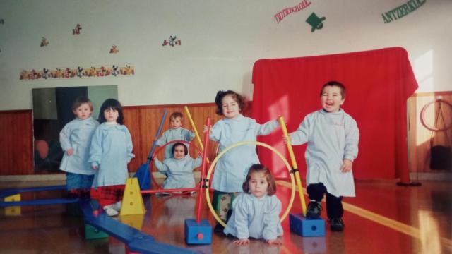 Estos 25 años de andadura han dejado simpáticas imágenes como la de la fotografía.