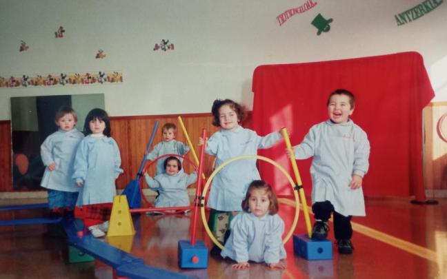 Estos 25 años de andadura han dejado simpáticas imágenes como la de la fotografía.