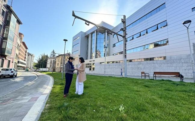 Imagen de la primera fase de la nueva vía verde / Ayuntamiento de Durango Imagen de la primera fase de la nueva vía verde