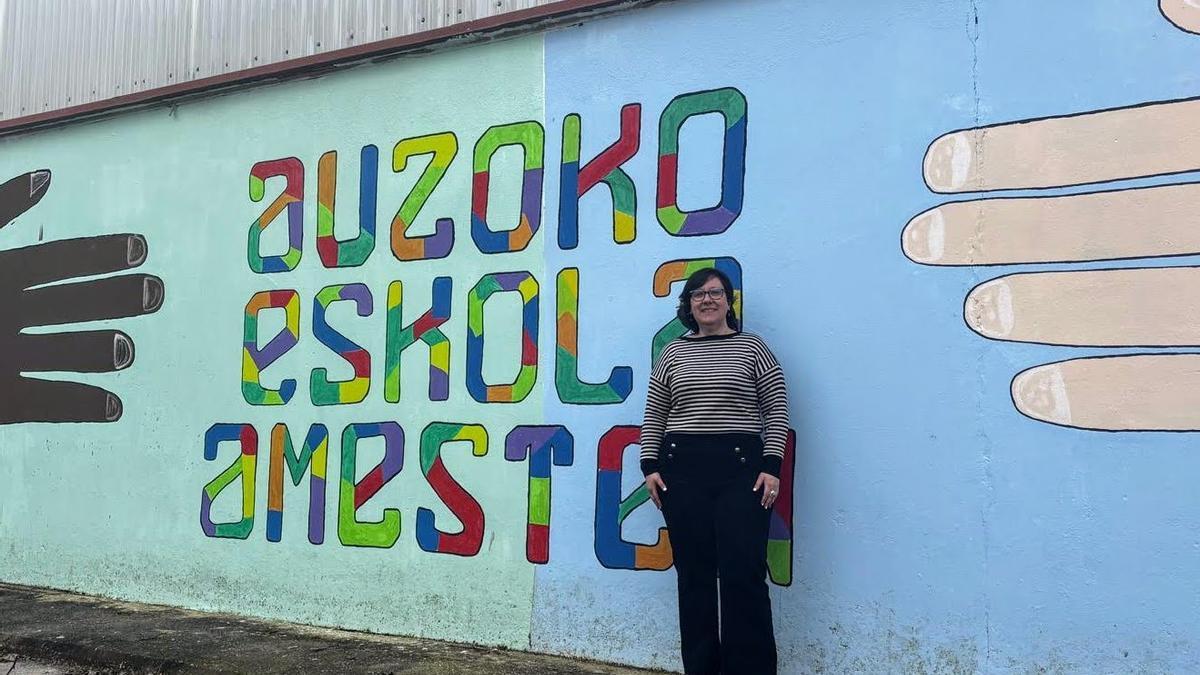 Amaia Urkiza considera que la codocencia es beneficiosa para los alumnos.