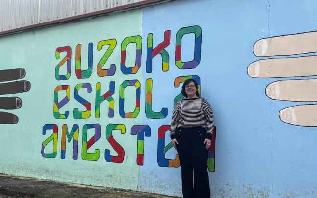 Amaia Urkiza considera que la codocencia es beneficiosa para los alumnos.