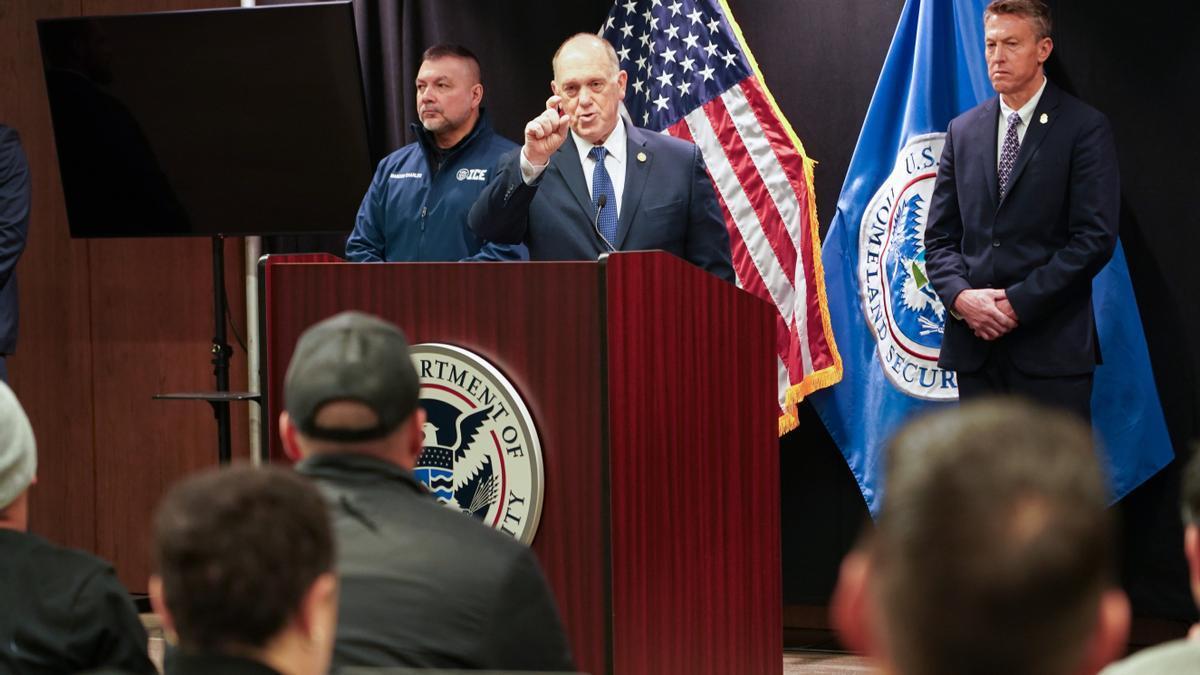 El zar fronterizo de EE.UU., Tom Homan.