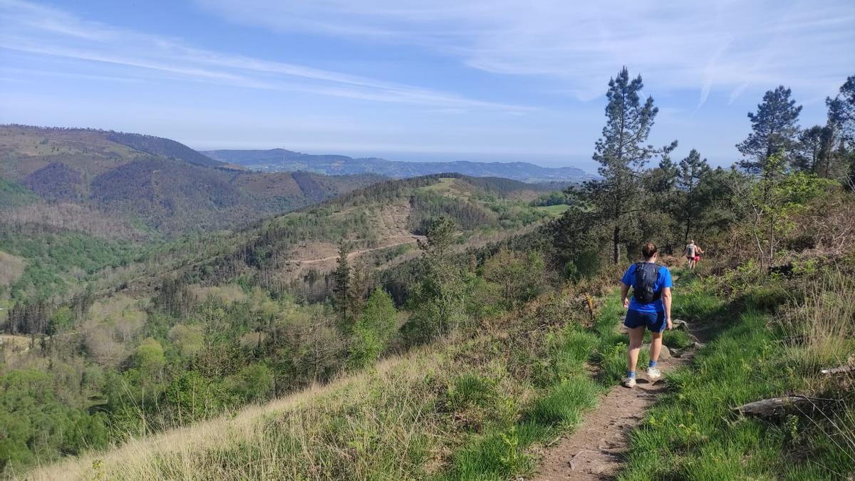 Bajando desde Belkoain hasta Andoain