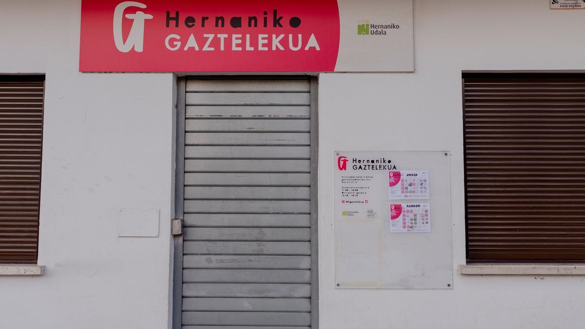 Exterior del gazteleku.