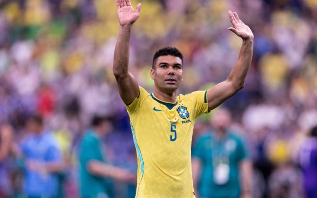 Casemiro, durante el Mundial.