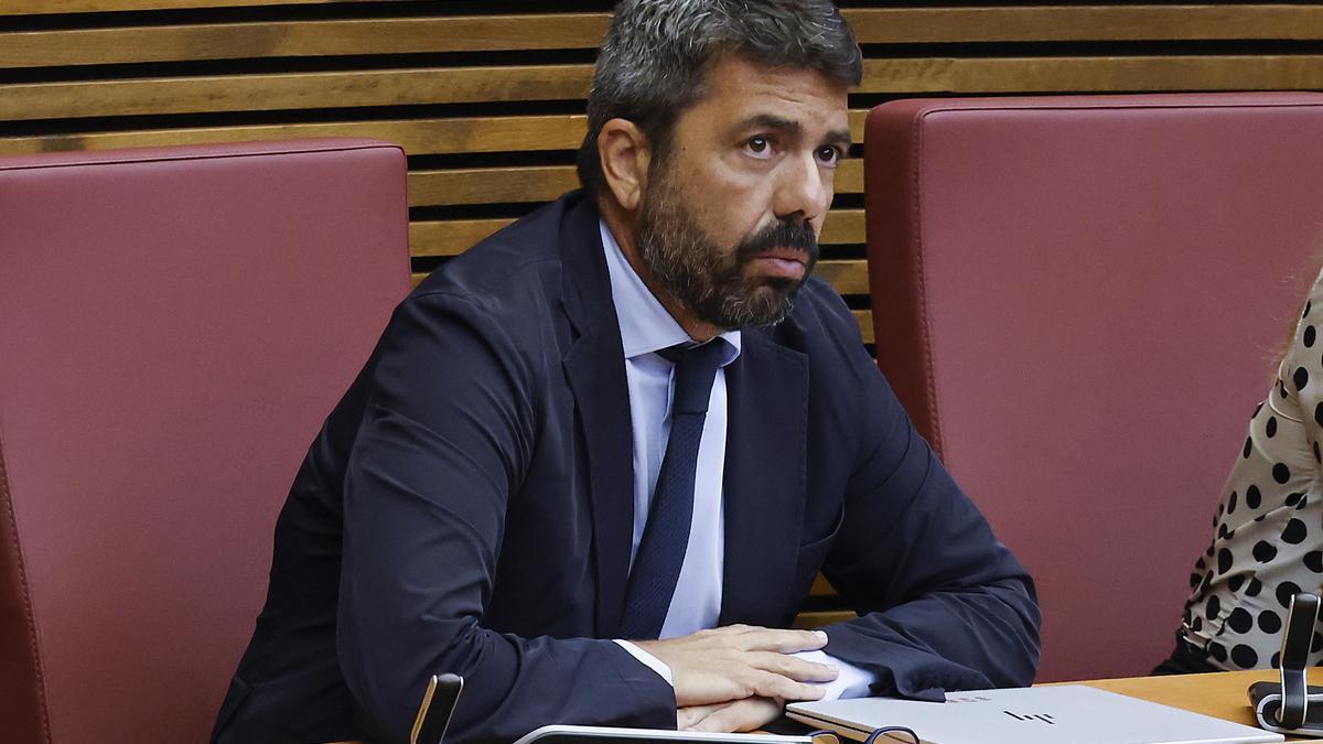 El expresident de la generalitat Valenciana, Carlos Mazón
