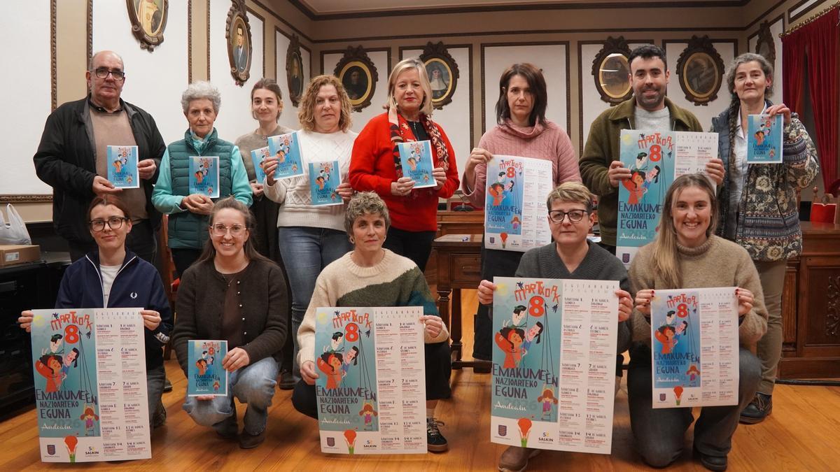 Presentación de la programación del 8M.