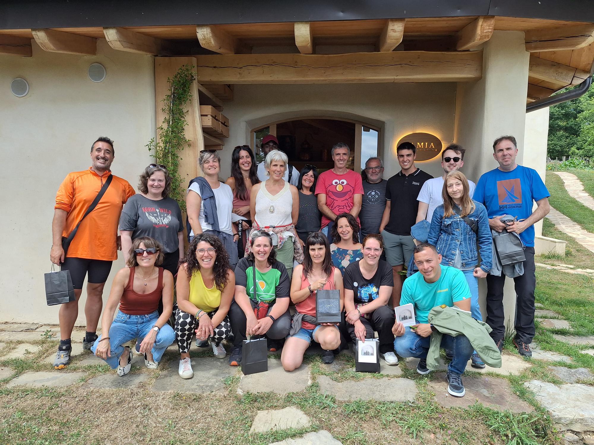 La visita a Lamia Biocosmética