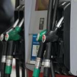 Surtidores en una gasolinera.
