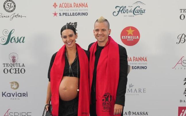 Cristina Pedroche y Dabiz Muñoz, posan en la alfombra de la gala 'The World's 50 Best Restaurants', 20 de junio de 2023. Cristina Pedroche y Dabiz Muñoz, posan en la alfombra de la gala 'The World's 50 Best Restaurants', 20 de junio de 2023.