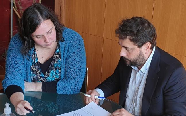 Firma del acuerdo. Firma del acuerdo.