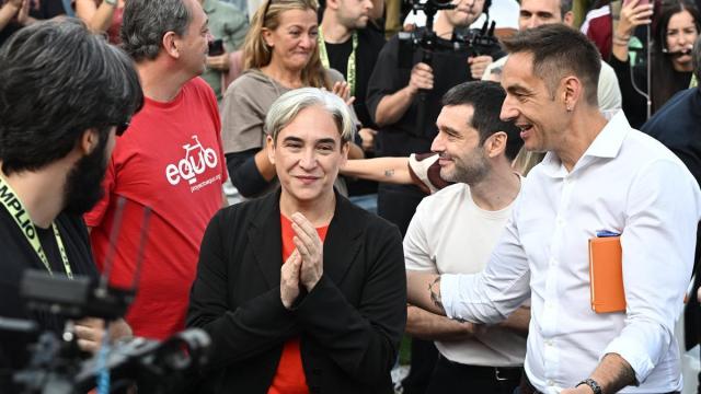 Ada Colau, en el acto de presentación de Frente Amplio.