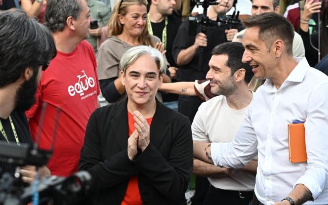 Ada Colau, en el acto de presentación de Frente Amplio.