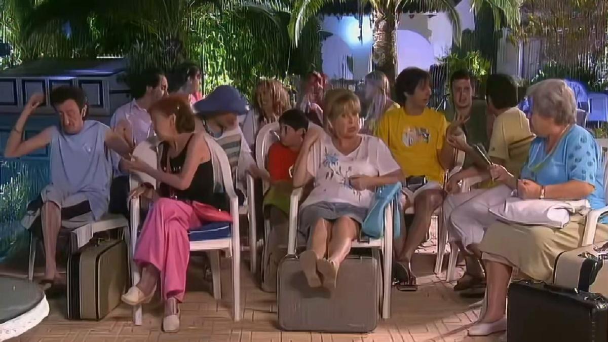 Una escena del capítulo 'Érase unas vacaciones' de 'Aquí no hay quien viva'.