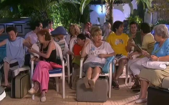 Una escena del capítulo 'Érase unas vacaciones' de 'Aquí no hay quien viva'.