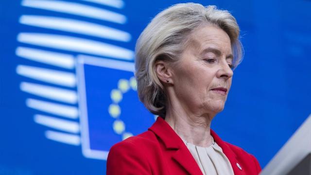 La presidenta de la Comisión Europea, Ursula von der Leyen.