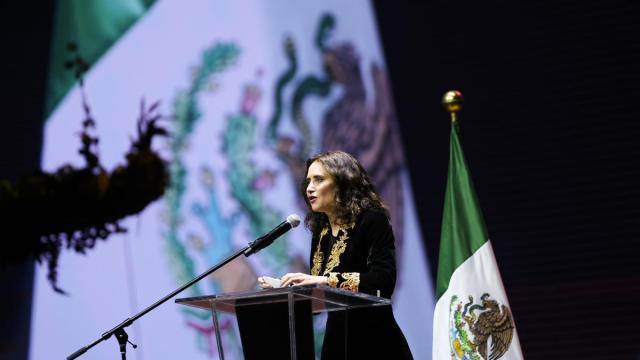 La presidenta de la Comunidad de Madrid, Isabel Díaz Ayuso, en su viaje institucional a México.