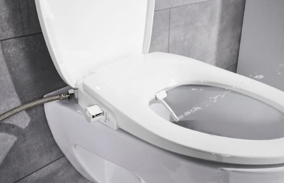 Asiento de WC con función de bidé