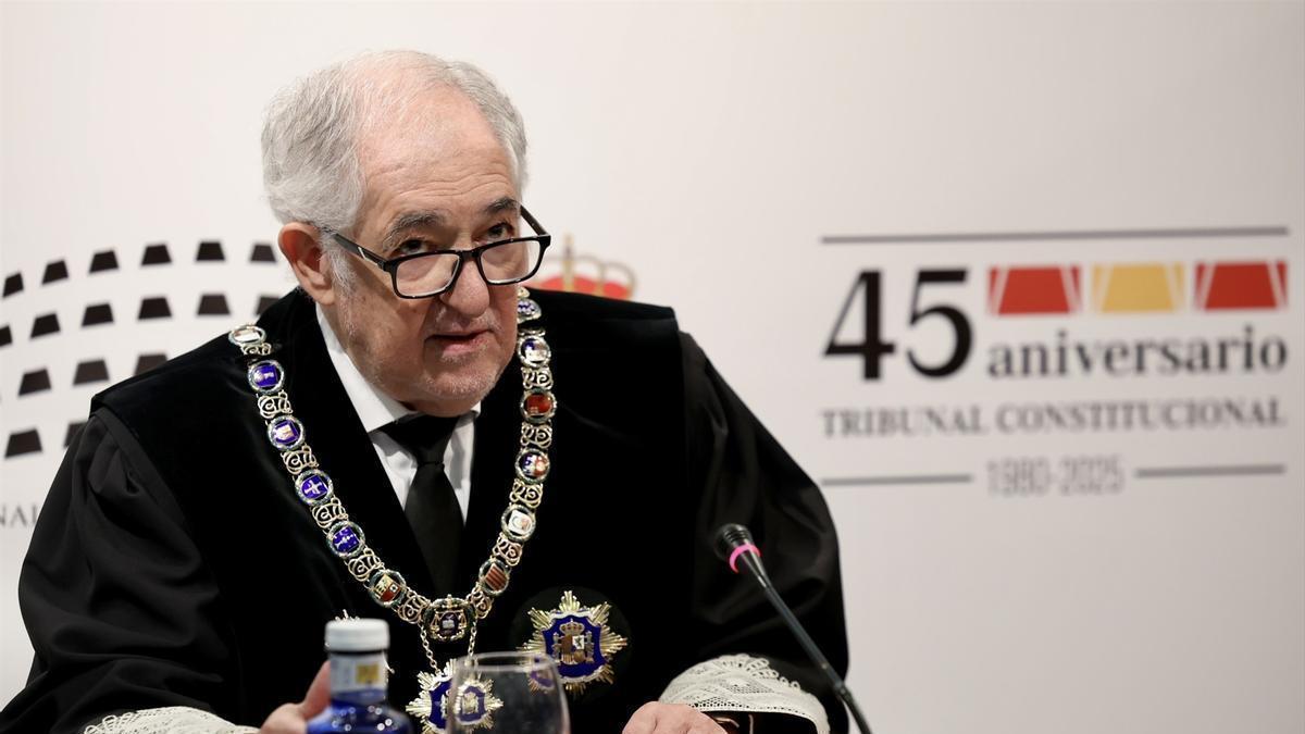 El presidente del Tribunal Constitucional, Cándido Conde-Pumpido, en una foto de archivo.