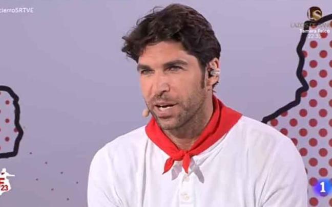 Cayetano Rivera en TVE. Cayetano Rivera en TVE.