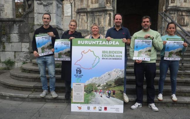 Representantes de los cuatro municipios.