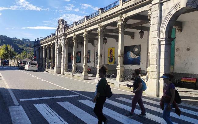 El Paseo Cubierto es una de las construcciones más emblemáticas de la localidad costera.