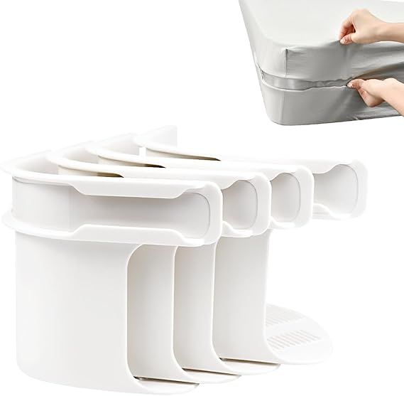 Piezas Sujetadores de Sábanas con Tiras de Bloqueo