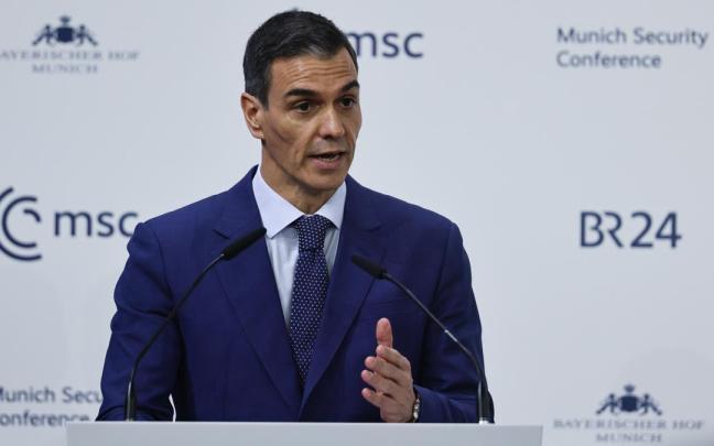 Pedro Sánchez en la Conferencia de Seguridad de Múnich