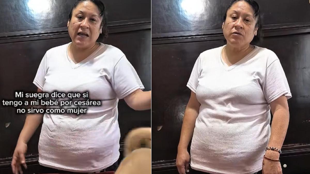 “Eso es de una mujer que no sabe parir y no nació para ser madre”, se atreve a decir la suegra.