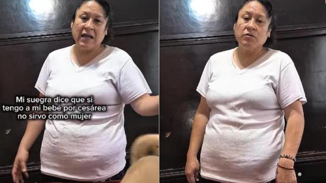 “Eso es de una mujer que no sabe parir y no nació para ser madre”, se atreve a decir la suegra.
