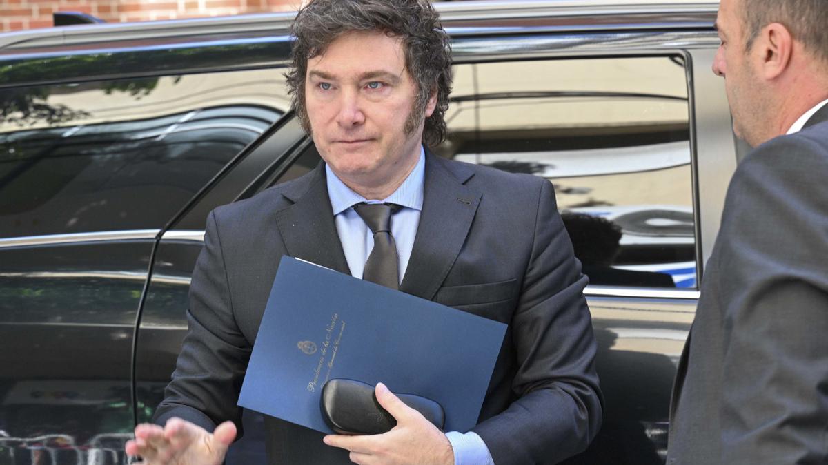 El presidente de Argentina, Javier Milei.