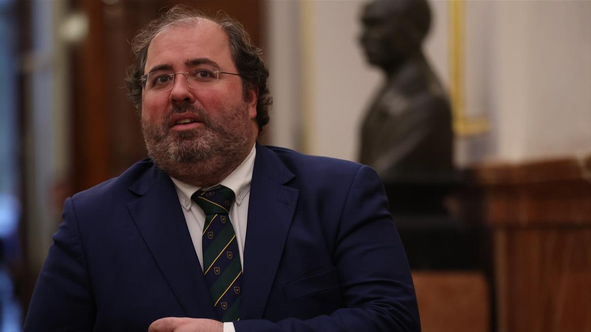 El diputado del Partido Popular Alberto Casero, en el Congreso.