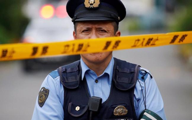 Un policía japonés.