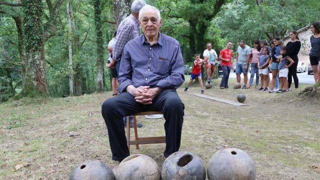 El veterano Esteban Ozerinjauregi, de 89 años, no faltará a la cita con el Campeonato entre Cofradías de Zeanuri