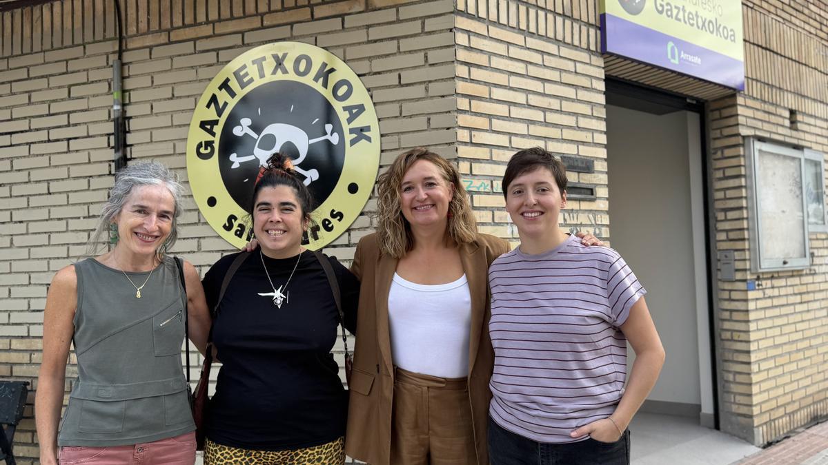 El gaztetxoko afronta el nuevo curso con unas instalaciones más cómodas y amplias.